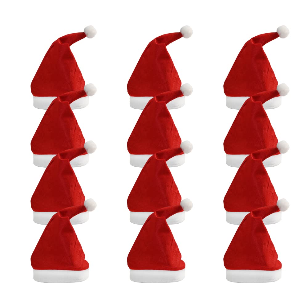 Ram® Christmas Santa Hat Fancy Dress Costume Headwear for Adults 6