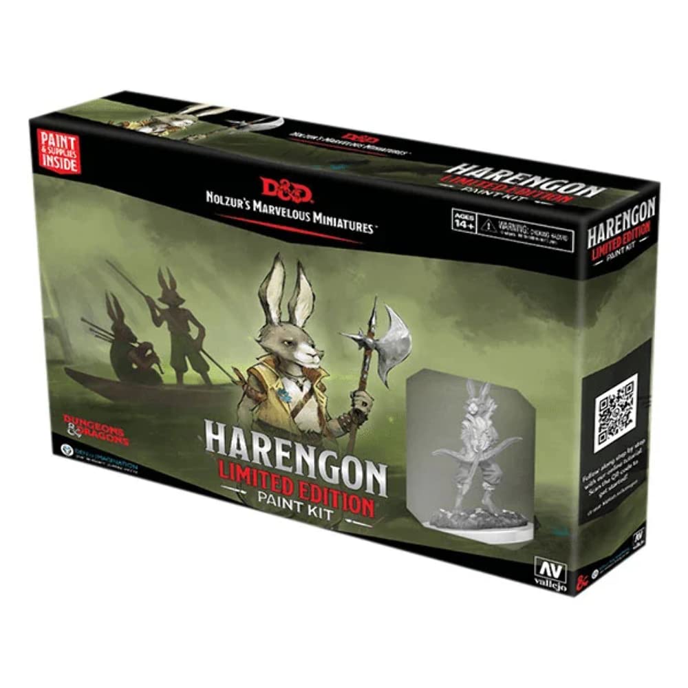 WizKids D&D Harengon Paint Kit - Nolzur's Marvelous Miniatures