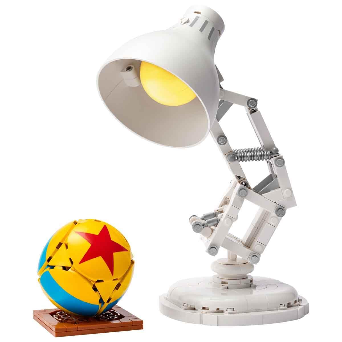 LEGO Ideas Disney Pixar Luxo Jr. Lamp Building Set - 613-Piece Collectible Model for Adults