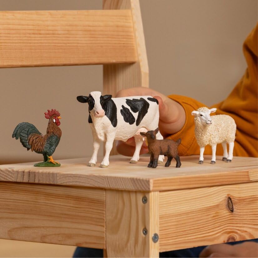 SCHLEICH Farm World Farm Starter Set - 6-Piece Playset for Ages 3+