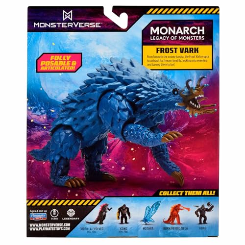 MonsterVerse Monarch Official Frost Vark 5-Inch Action Figure - Series-Inspired Titan 6