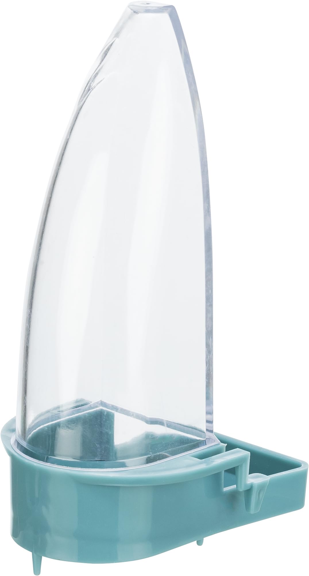 TRIXIE Food and Water Dispenser - 90 ml Capacity | Mounts Outside Cage | Plastic
