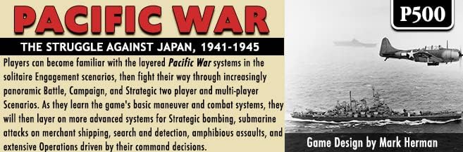 GMT Games - Pacific War Strategic Wargame