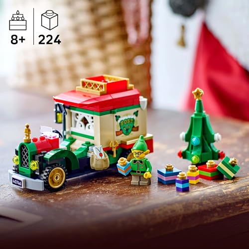 LEGO Santa's Delivery Truck Toy - Building Set for 8+ Year Olds with Elf Minifigure 8