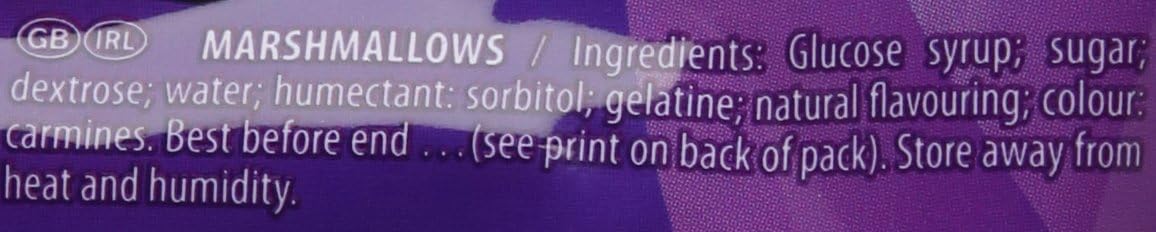 HARIBO Pink and White Marshmallows 1.7kg Bulk Sweets 140g x 12 Packs 3