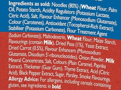 Batchelors Big Super Noodles BBQ Beef Flavour Instant Snack Pot, 100 g (Pack of 6) 6