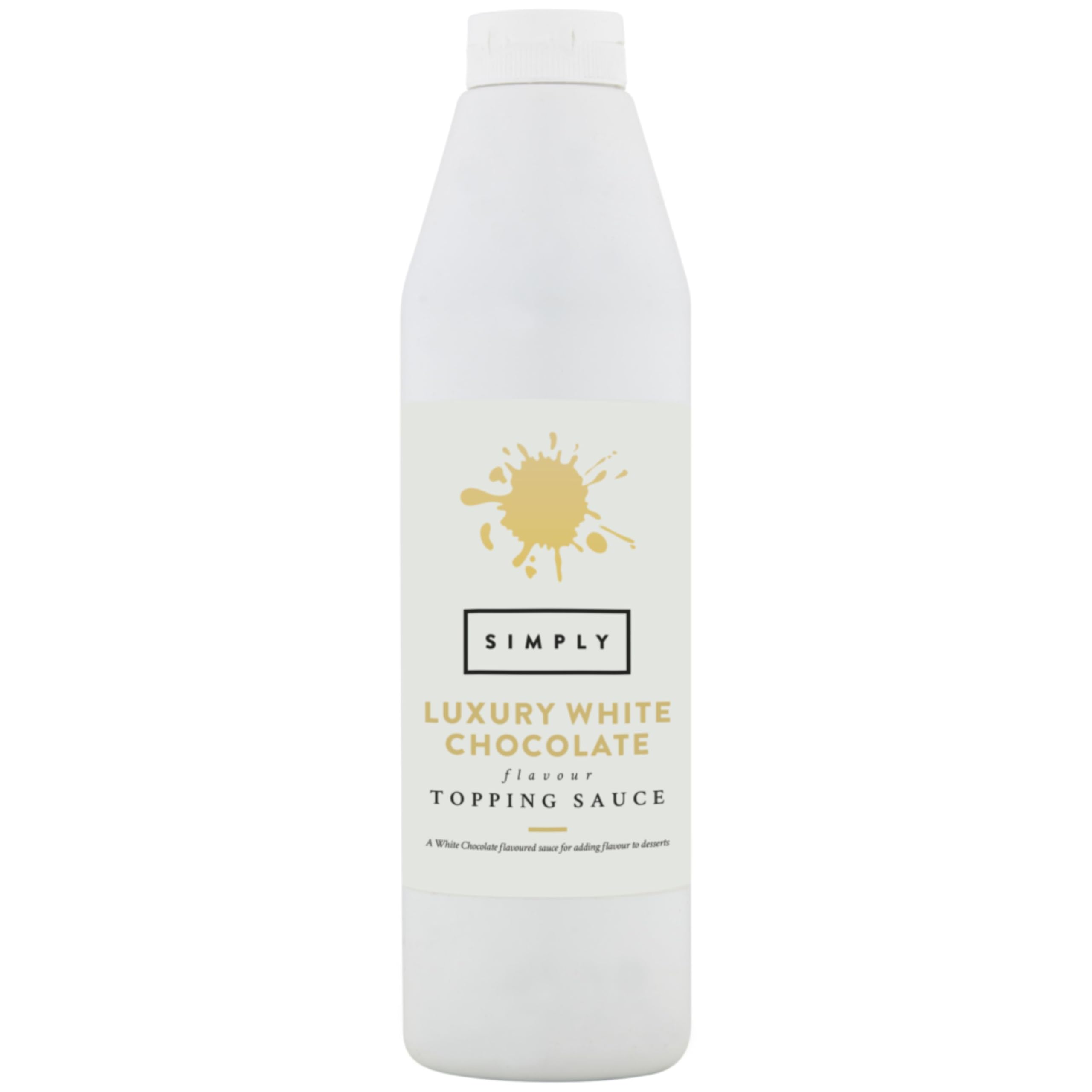Simply - Luxury White Chocolate Topping Sauce (1 kg)
