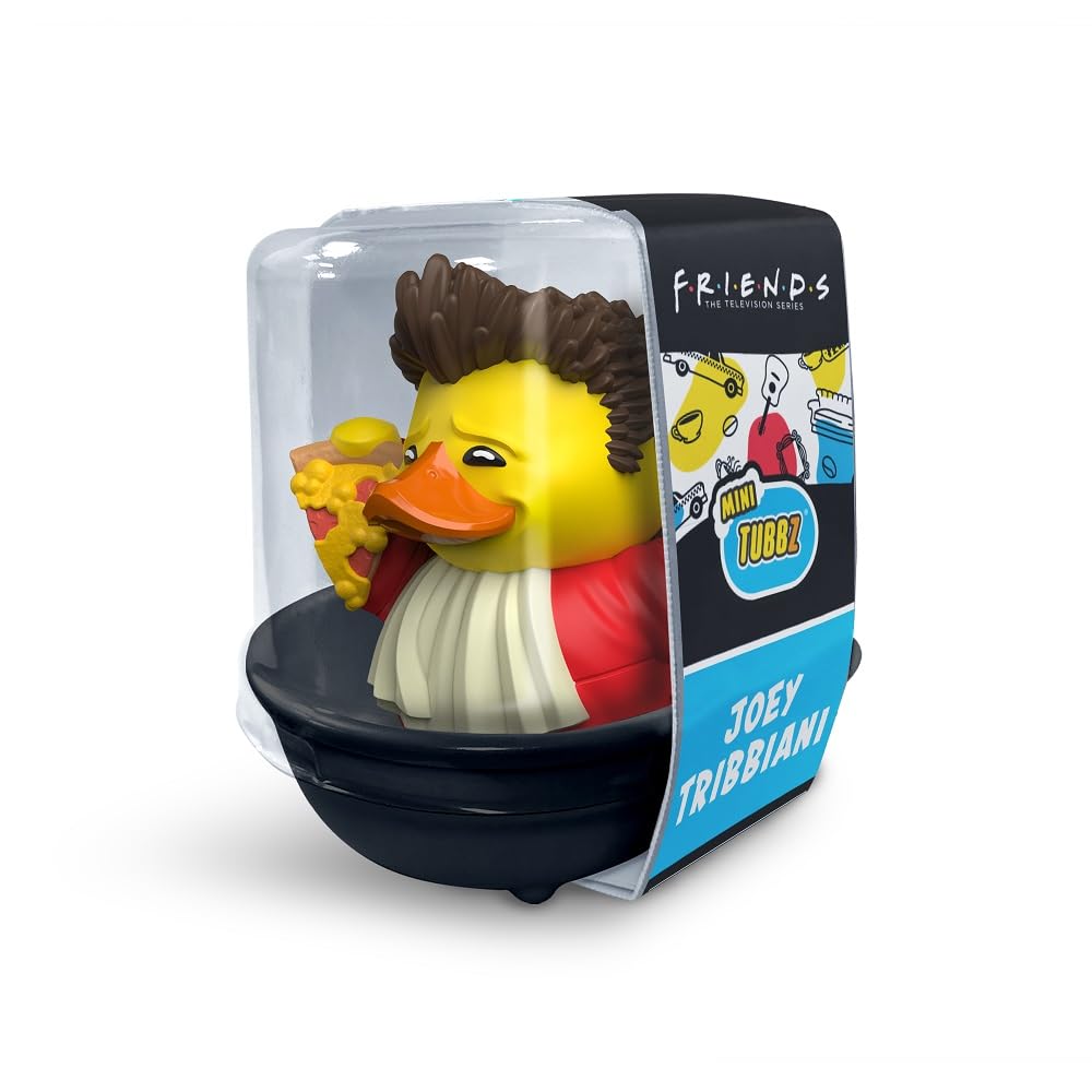 TUBBZ Mini Joey Tribbiani Collectible Vinyl Rubber Duck Figure - Friends TV Show Merchandise 4
