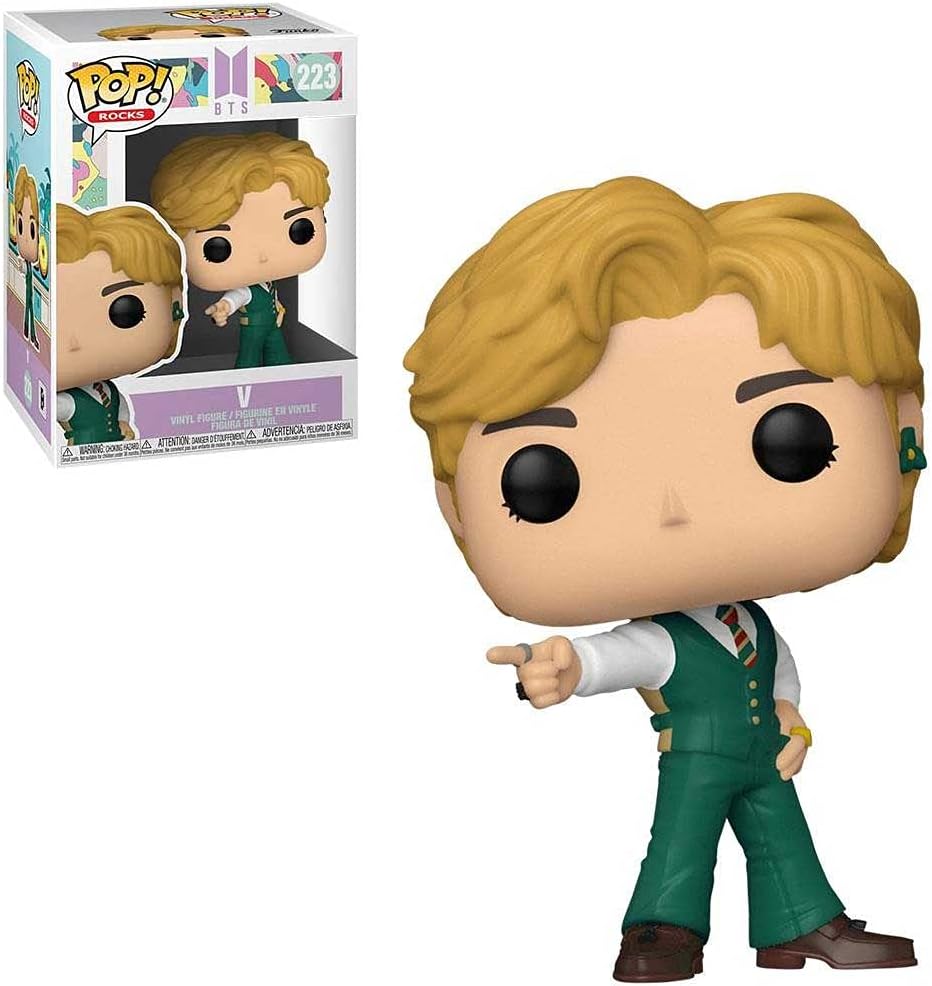 Funko POP! Rocks BTS - Dynamite V Vinyl Figure (48113) 4