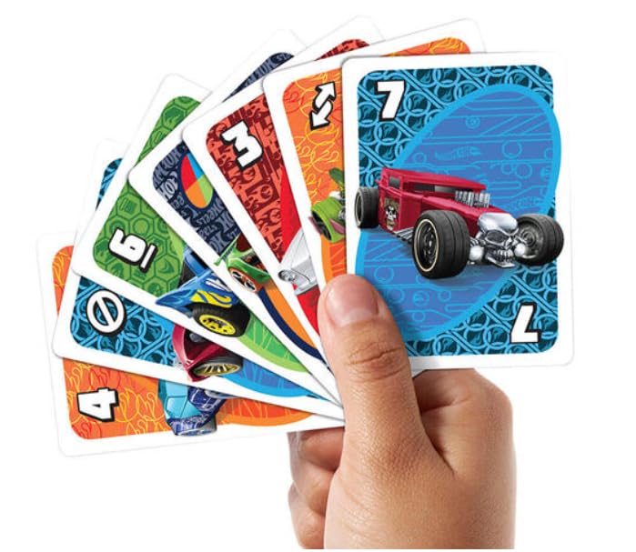 Hot Wheels UNO Express Card Game