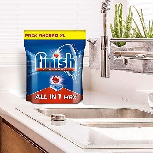 Finish Max All in 1 Powerball Dishwasher Detergent Tablets, 110 Tabs