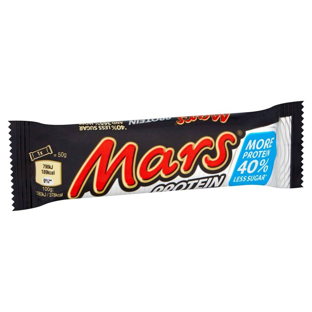 Mars Chocolate & Caramel Protein Bar Bulk Box, 18 x 50g 4