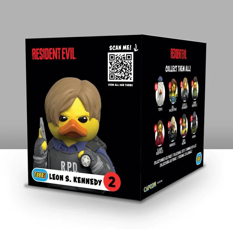 Resident Evil - Leon S. Kennedy Boxed Edition Collectible Vinyl Rubber Duck Figure 5