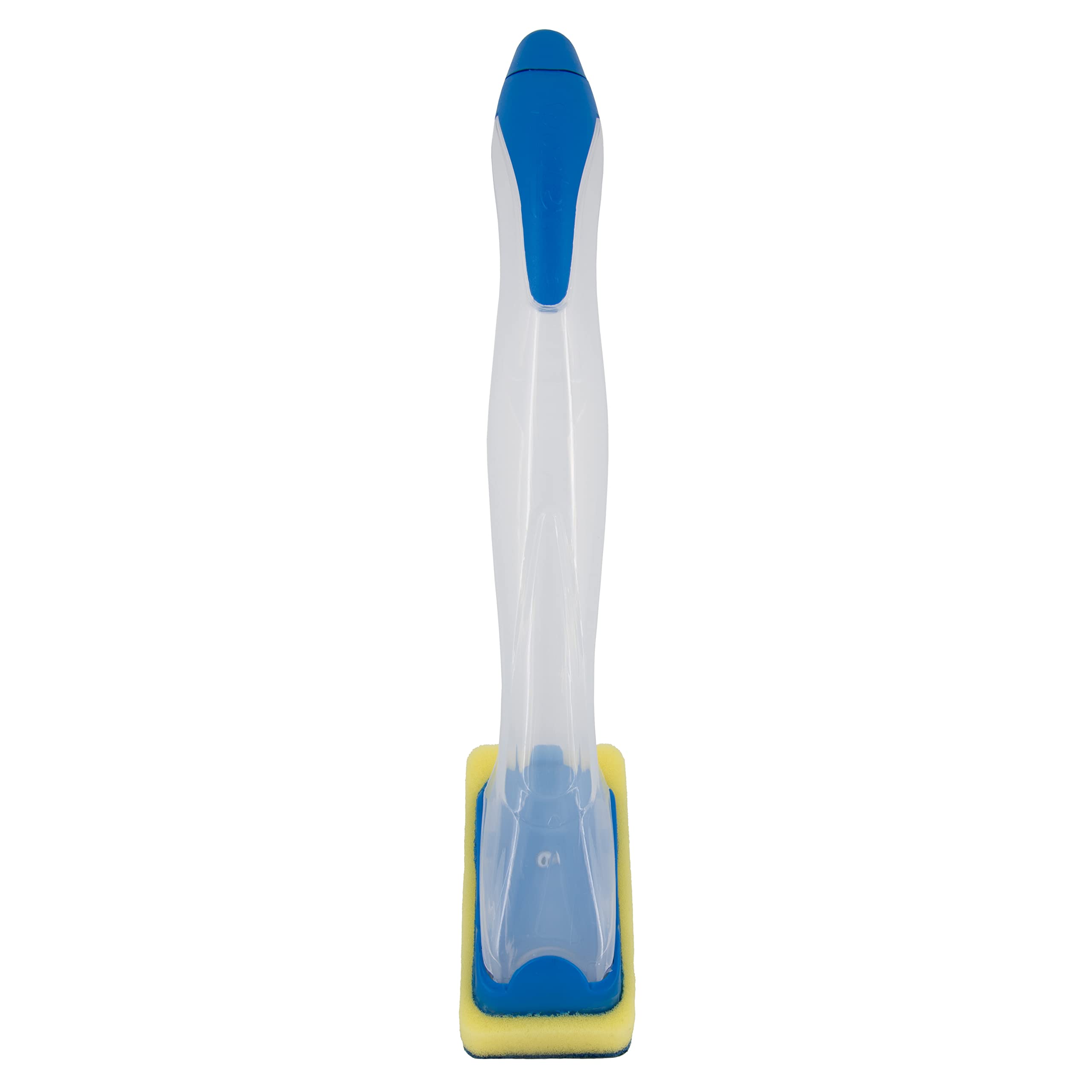 Spontex Dishmop Refillable Washing Up Brush with Soap Dispenser - Blue