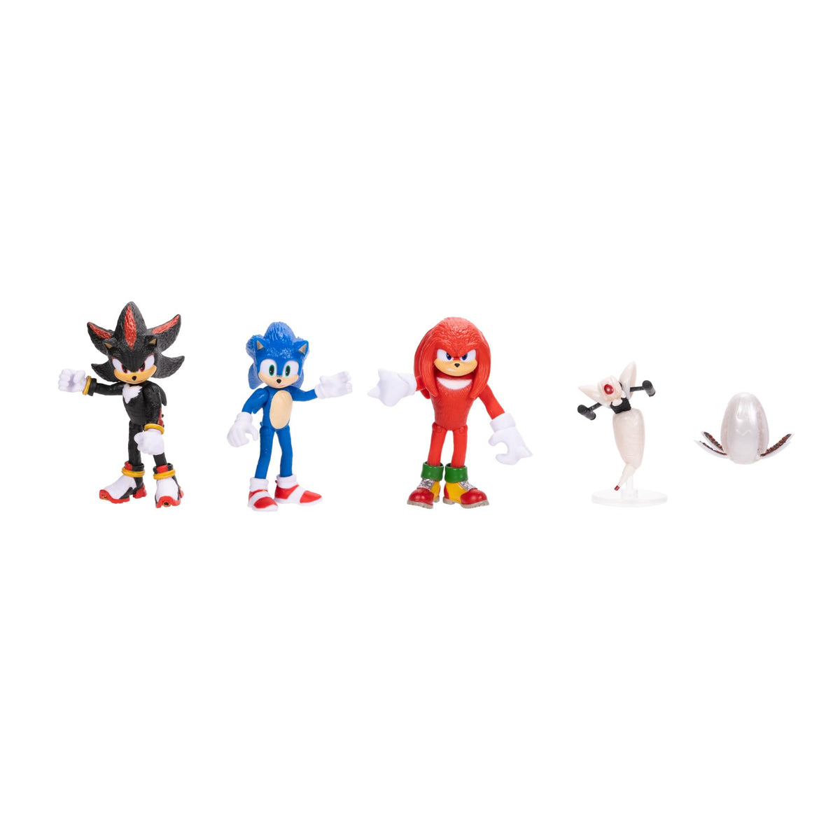 Sonic the Hedgehog Sonic 3 Movie Action Figure Multi-Pack - 3 Figures, 6.35cm