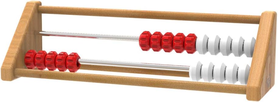 Learning Resources 20-Bead Sensory Rekenrek - Wooden Abacus for Kids Math Learning 4