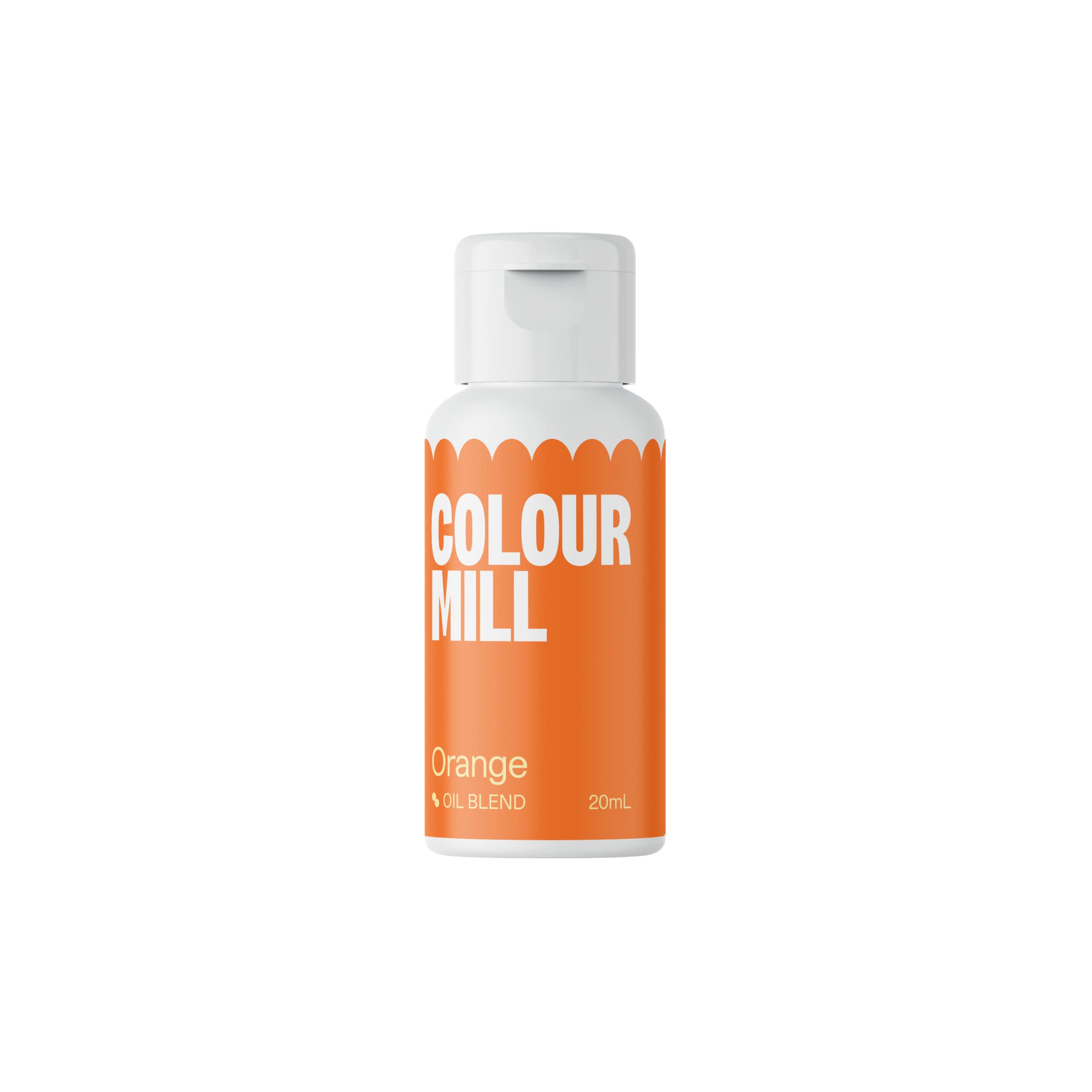 Colour Mill Oil Blend Food Colouring - Orange | Oil-Based, High Concentration, 20 ml