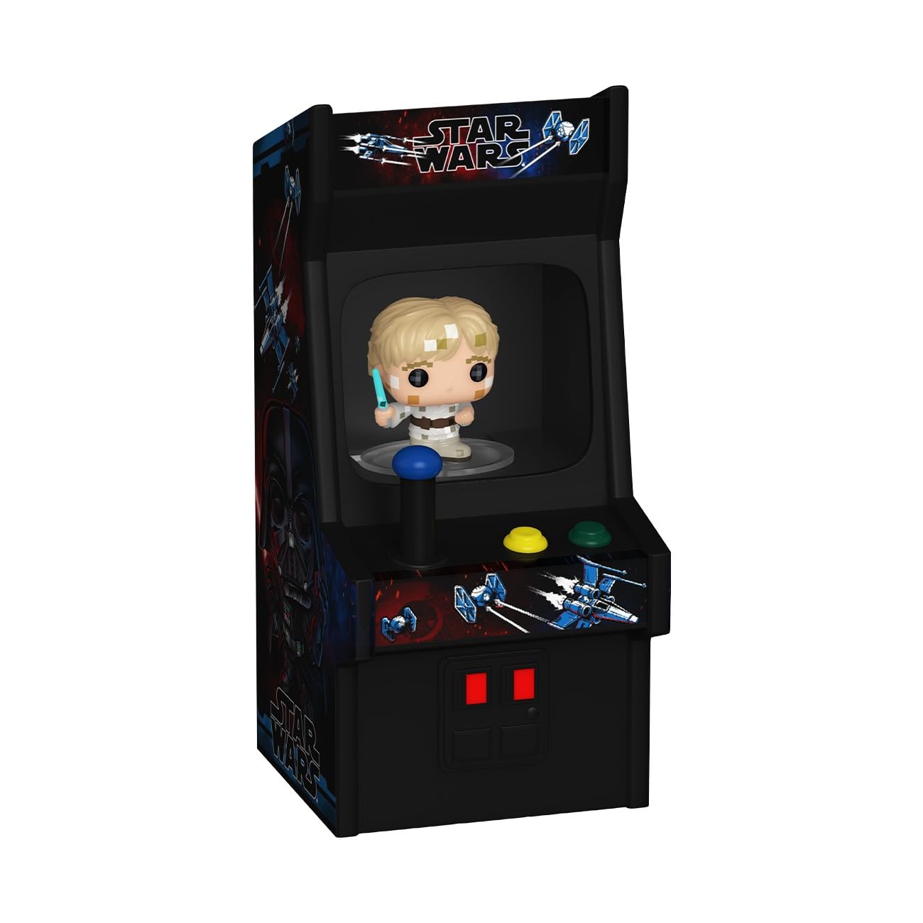 Funko Bitty POP! Arcade Cabinet: Star Wars - Luke (8bit) Vinyl Figure