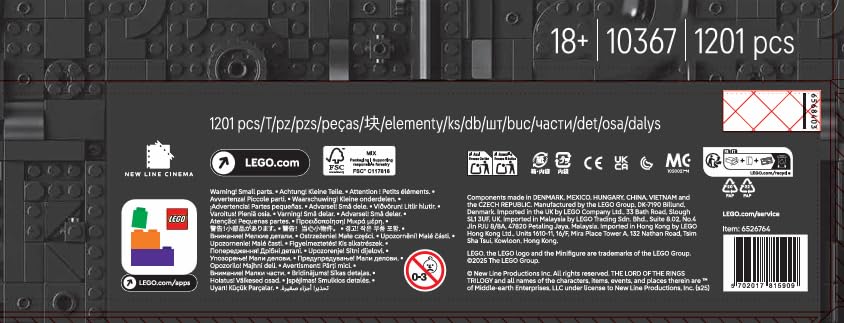 LEGO Icons The Lord of the Rings: Balrog Book Nook - Building Set for Adults 13