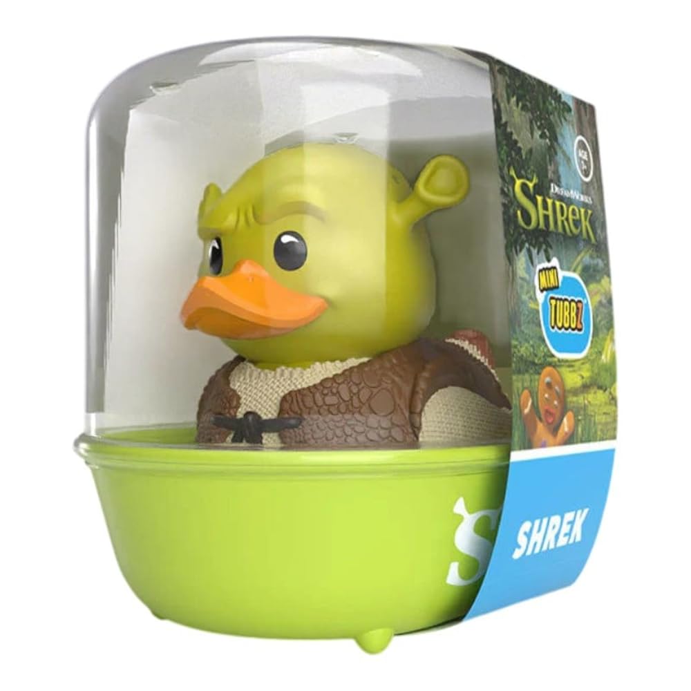 TUBBZ Mini Shrek Cosplaying Rubber Duck Vinyl Figure - 5 cm Tall | Collectible