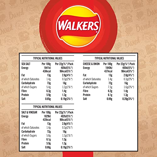 Walkers Ofengebackene Sortenpackung Chips, 6 x 22 g 5