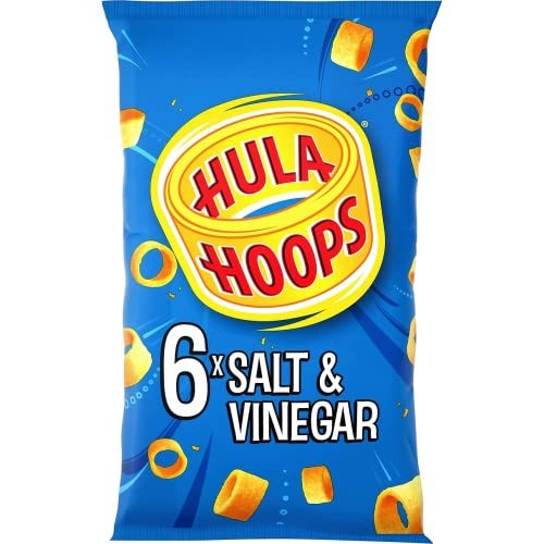 Hula Hoops Salt & Vinegar Multipack - 6 x 24g Bags