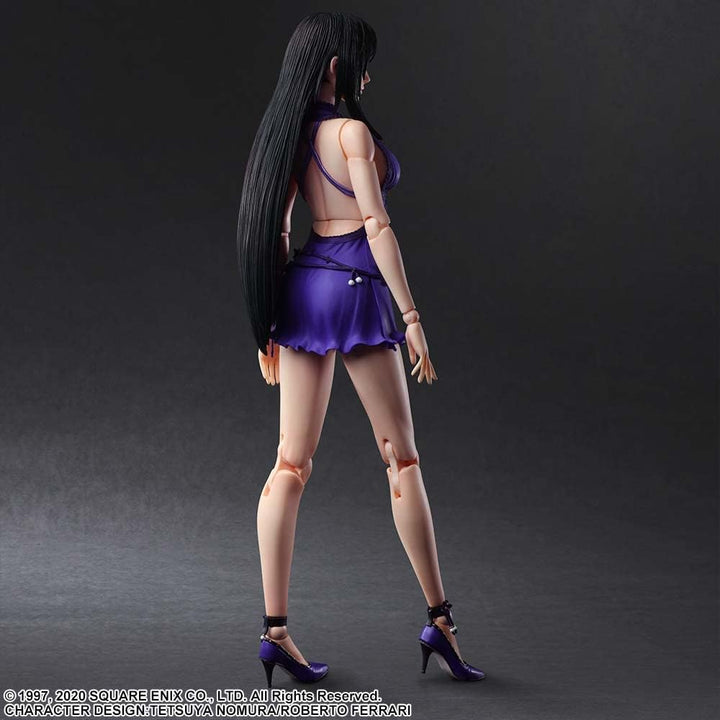 FINAL FANTASY VII REMAKE PLAY ARTS KAI ACTION FIGURE TIFA LOCKHART DRESS VER.
