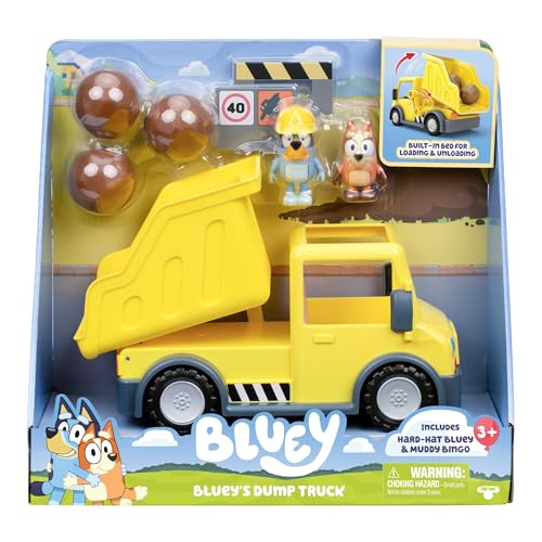 Bluey Dump Truck - Load & Unload Playset with Movable Lever & Sticker Sheet 7