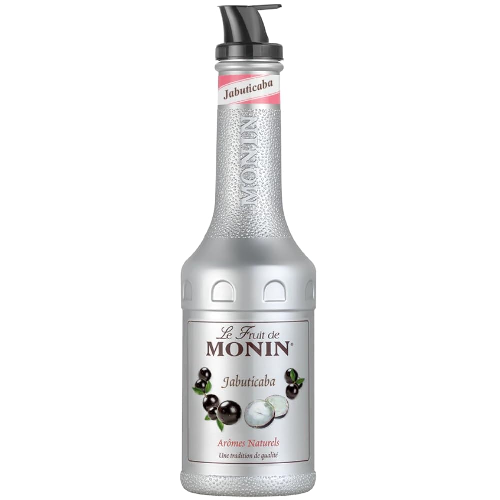 MONIN Jabuticaba Fruit Mix Puree 1L - Vegan, Allergen-Free Cocktail & Mocktail Syrup with Natural Flavors