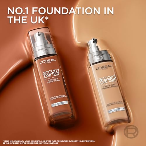 L'Oréal Paris True Match Liquid Foundation - Skincare Infused with Hyaluronic Acid, SPF 16, 3.5N Peach, 30 ml 11