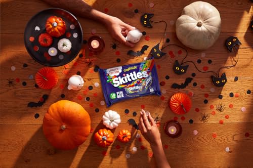 Skittles Darkside Fruchtige Kaubonbons Partypackung – 18 einzeln verpackte Packungen, 324 g 5