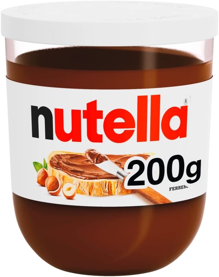 Nutella Hazelnut Chocolate Spread 200g - Breakfast & Snack Topping