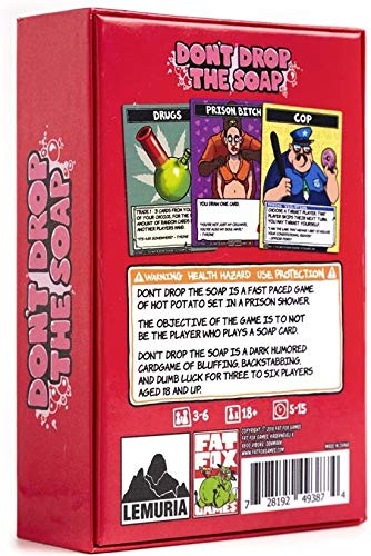 Don't Panic Games Don't Drop the Soap Card Game (ASMDPGDDS)