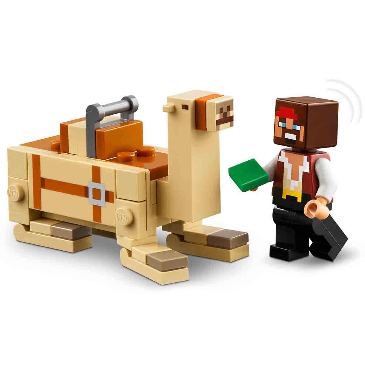 LEGO Minecraft The Pirate Ship Voyage - Building Set with Pirate Figures & Camel for Ages 8+ 4