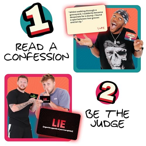 The Sidemen TOO FAR Card Game - Morally Outrageous Party Game 6