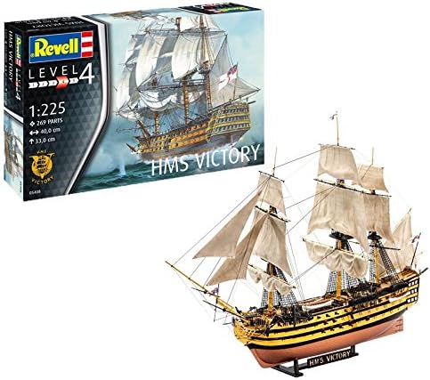 Revell H.M.S. Victory Model Kit - 269-Piece Building Set for Ages 10+