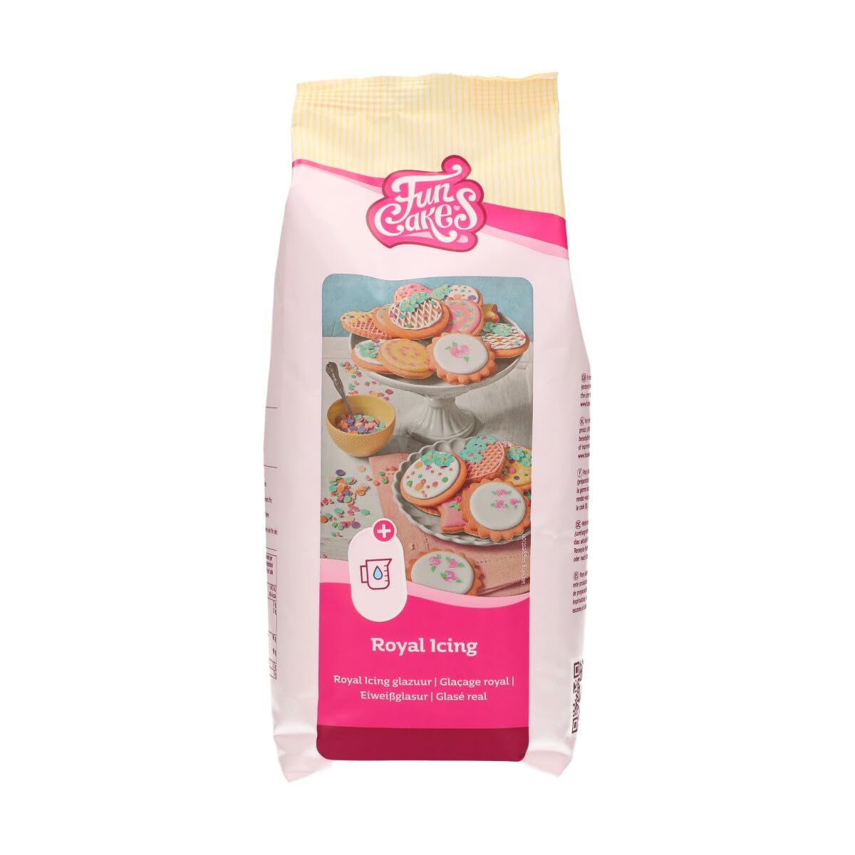 FunCakes Mix for Royal Icing - Easy-to-Use Baking Mix for Cake & Cookie Decorating