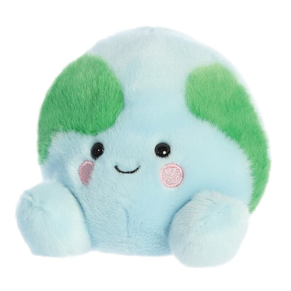 AURORA Palm Pals Eve Earth Stuffed Toy - Eco-Friendly | Bean-Filled | 13 cm