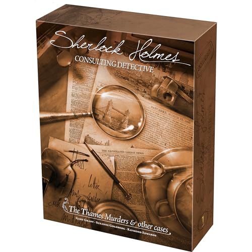 Space Cowboys Sherlock Holmes Consulting Detective: The Thames Murders and Other Cases Board Game 11