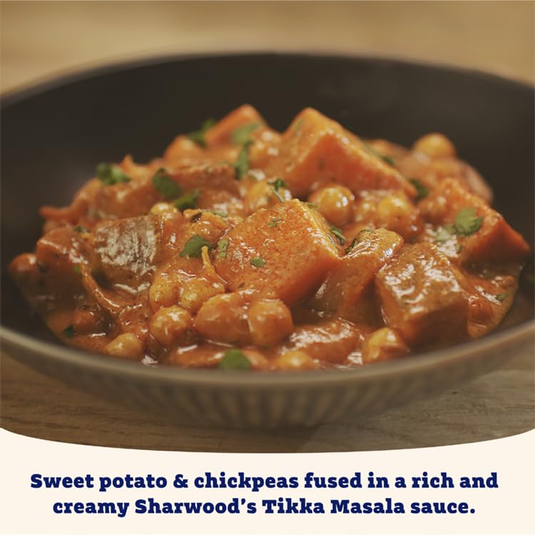 Sharwood's Indian Tikka Masala Sauce – 30% Less Fat, Tomato, Yogurt & Cream