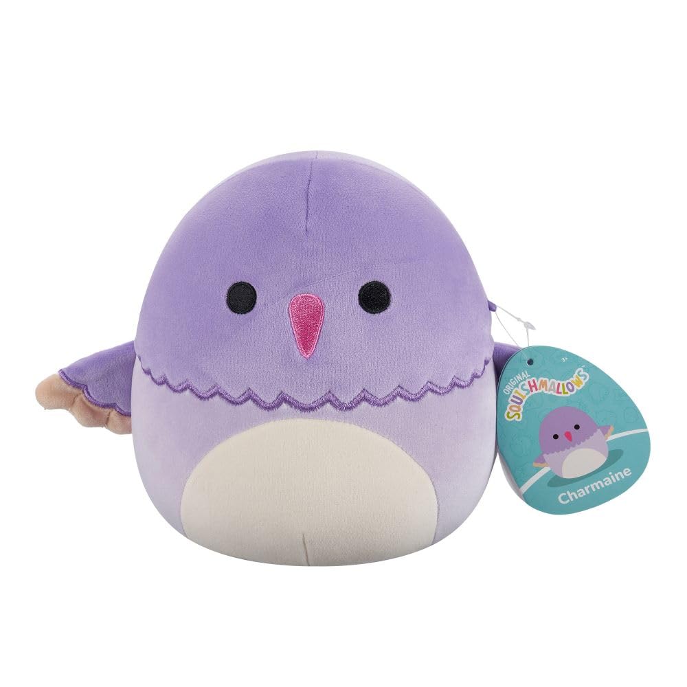 Squishmallows Charmaine, der violett gekrönte Kolibri – 7,5 Zoll großes Plüschtier 5
