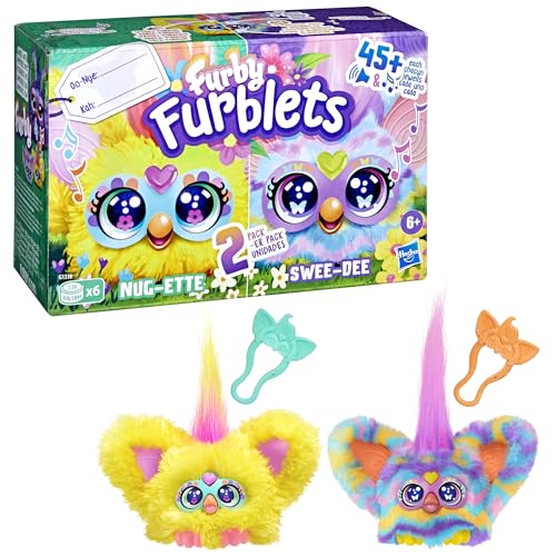 Furby Furblets Spring Plush Interactive Toy Figures 2-Pack 10