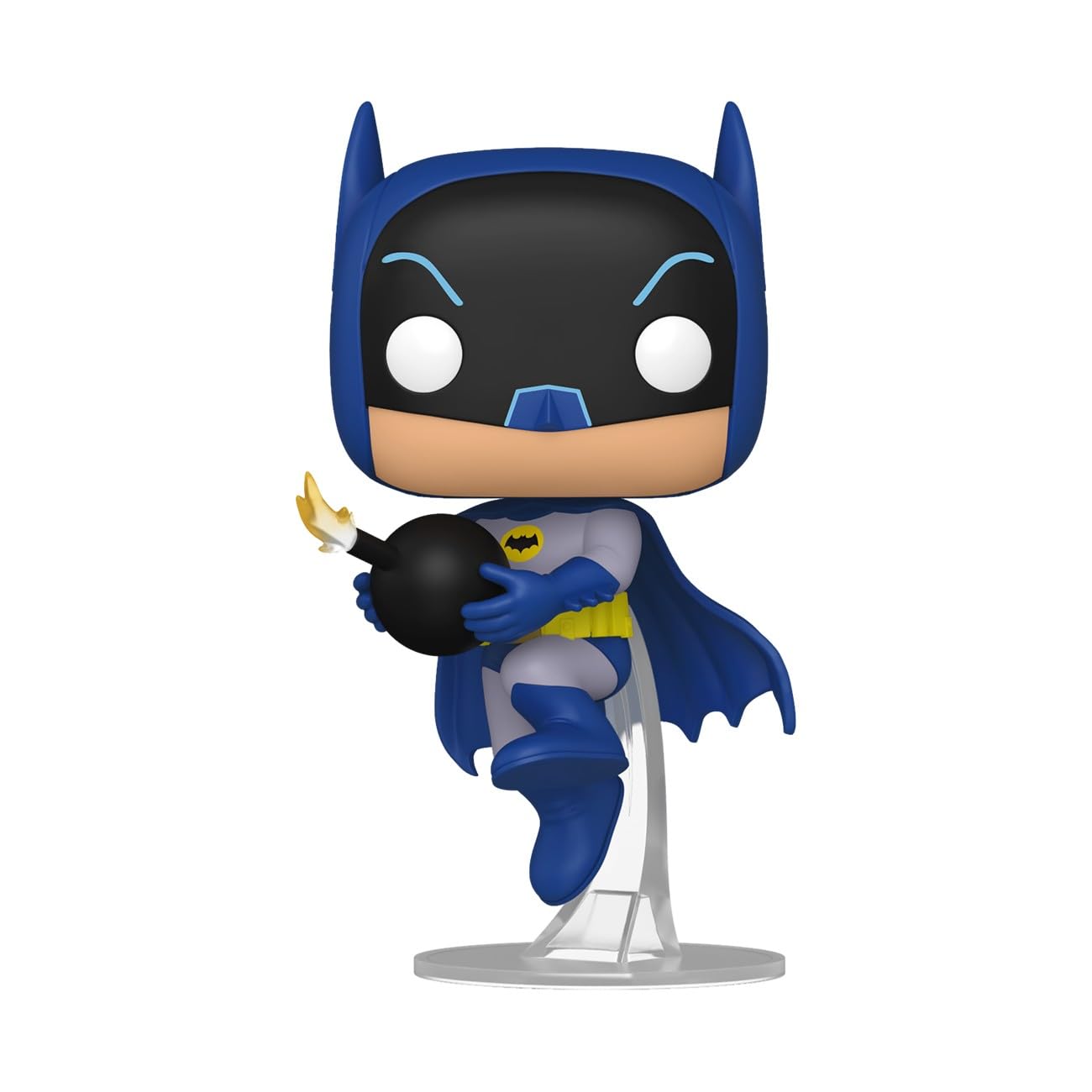 Funko Batman 1966 - Batman with Bomb Vinyl Figure | 3.75 Inch | Multicolor
