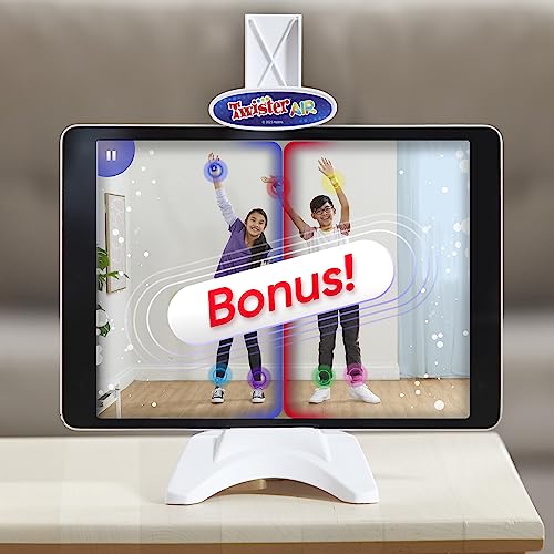 Hasbro Gaming Twister Air Augmented Reality Party Game for Ages 8+ 12