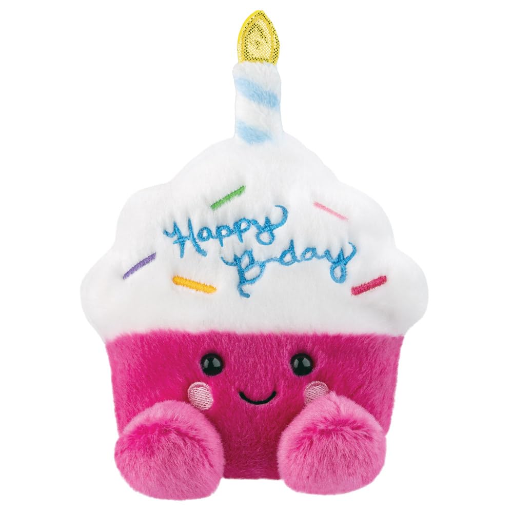 Aurora Palm Pals Craving Collection - Sparkle Birthday Cupcake Soft Toy