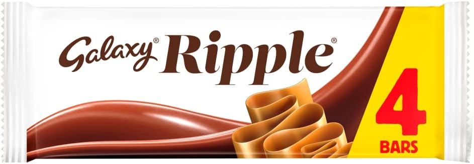 Galaxy Ripple Milchschokolade Multipack 4 x 30 g