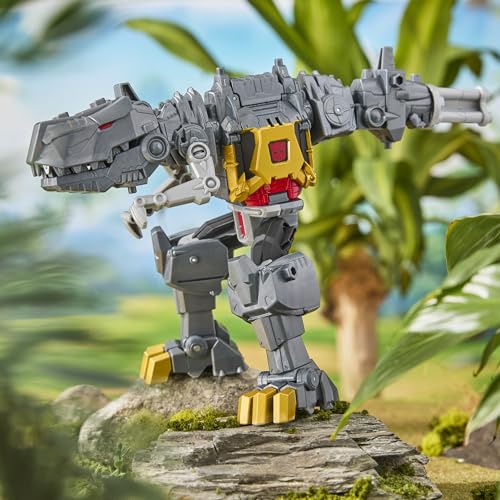 Transformers Grimlock Chomp & Battle Action Figure - 22.5 cm Robot | Converts in 4 Steps 10