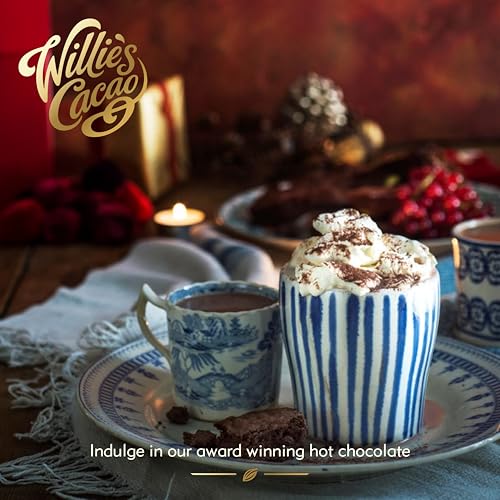 Willie's Cacao - Rich Dark Hot Chocolate - 52% Cacao - 250g - Single Estate Drinking Chocolate 6