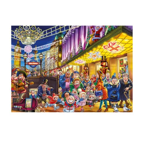 Wasgij Christmas 20 - 2 x 1000 Piece Jigsaw Puzzles for Adults 3