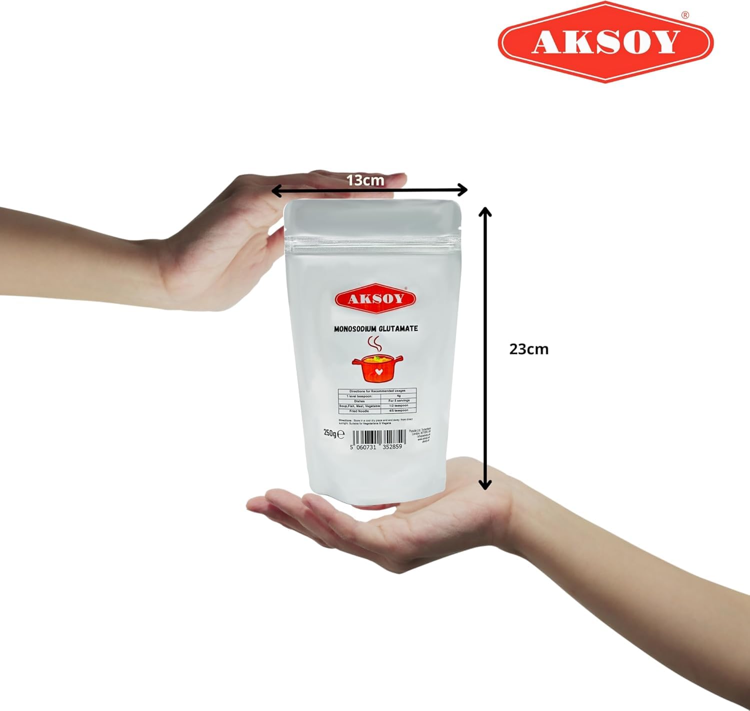 Aksoy 500g Premium MSG (Monosodium Glutamate) | Flavour Enhancer for Cooking 14